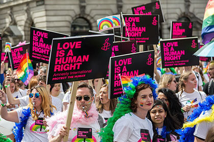 LGBT rights protest