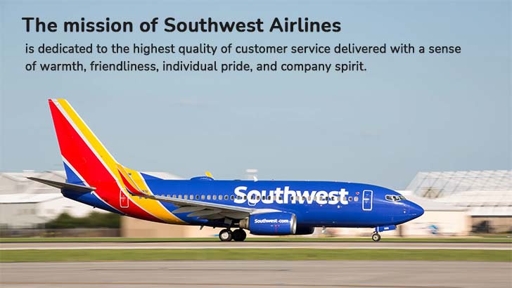 Mission of Southwest Airlines