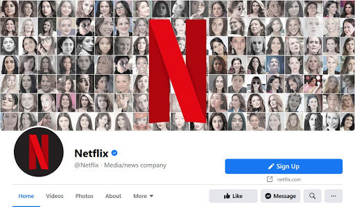 Netflix Facebook